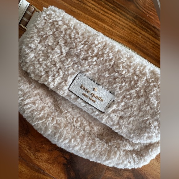 NEW Kate Spade Rosie Fur Belt Bag Purse Cream Sherpa
Crossbody - Picture 8 of 16